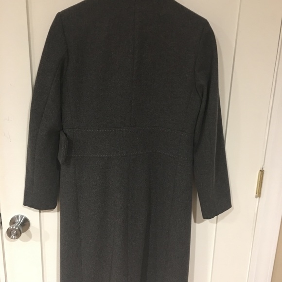 EXPRESS-Vintage Velcro Waisted Belt Coat - Picture 2 of 4